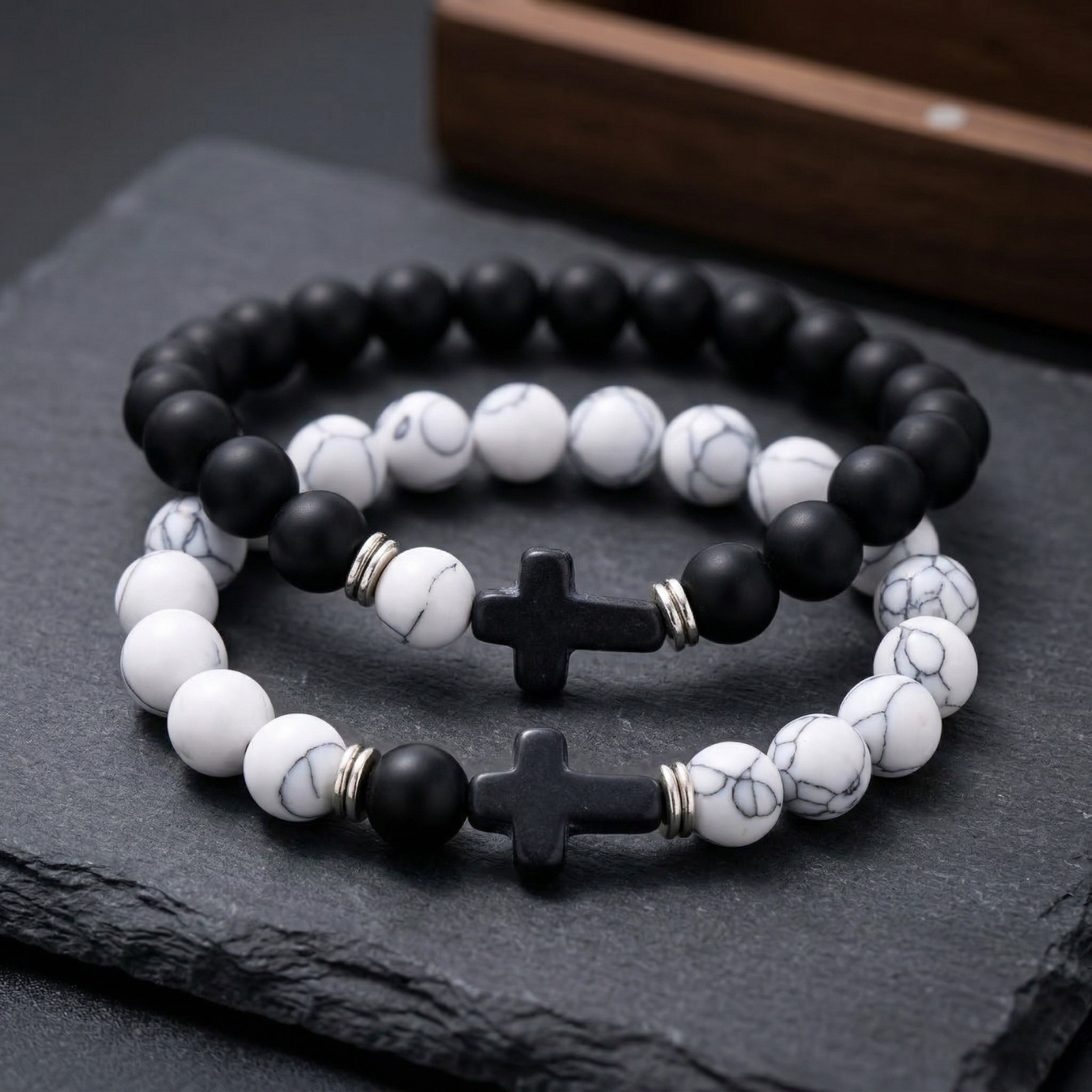 BUY 1 GET 1 FREE Yin And Yang Cross Bracelets: Each Purchase Directly Supports Communities In Need