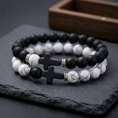BUY 1 GET 1 FREE Yin And Yang Cross Bracelets: Each Purchase Directly Supports Communities In Need