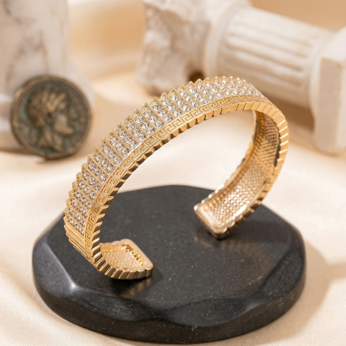 The Golden Olympus Bracelet: Each Purchase Directly Supports Communities In Need